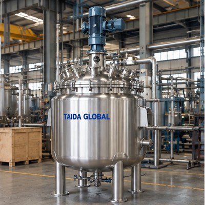 1 m³ SS316L Jacketed Batch Reactor