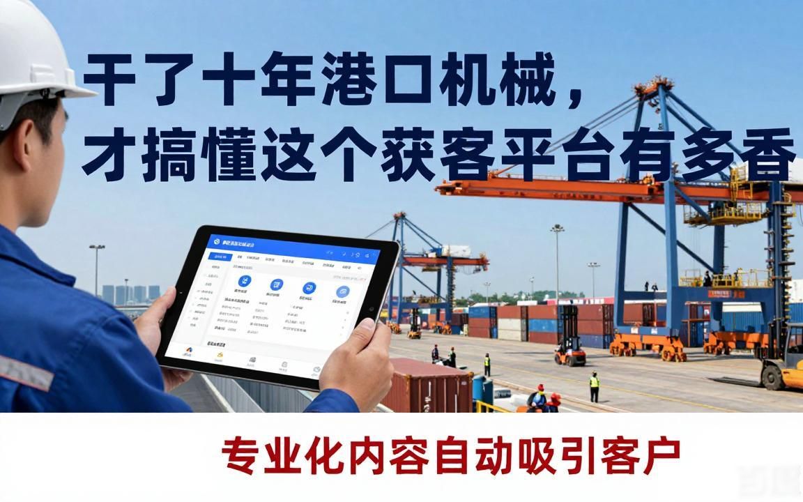 港口机械跨境电商获客