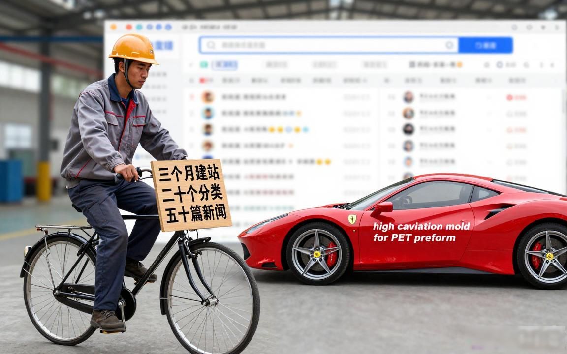 吹塑模具工厂外贸SEO获客
