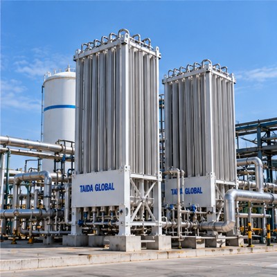300Nm³/h液氮空温式气化器