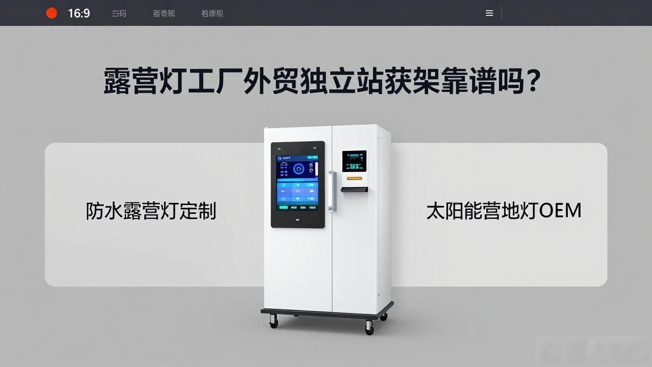 批量露营灯_露营灯图片_露营灯工厂外贸独立站获客