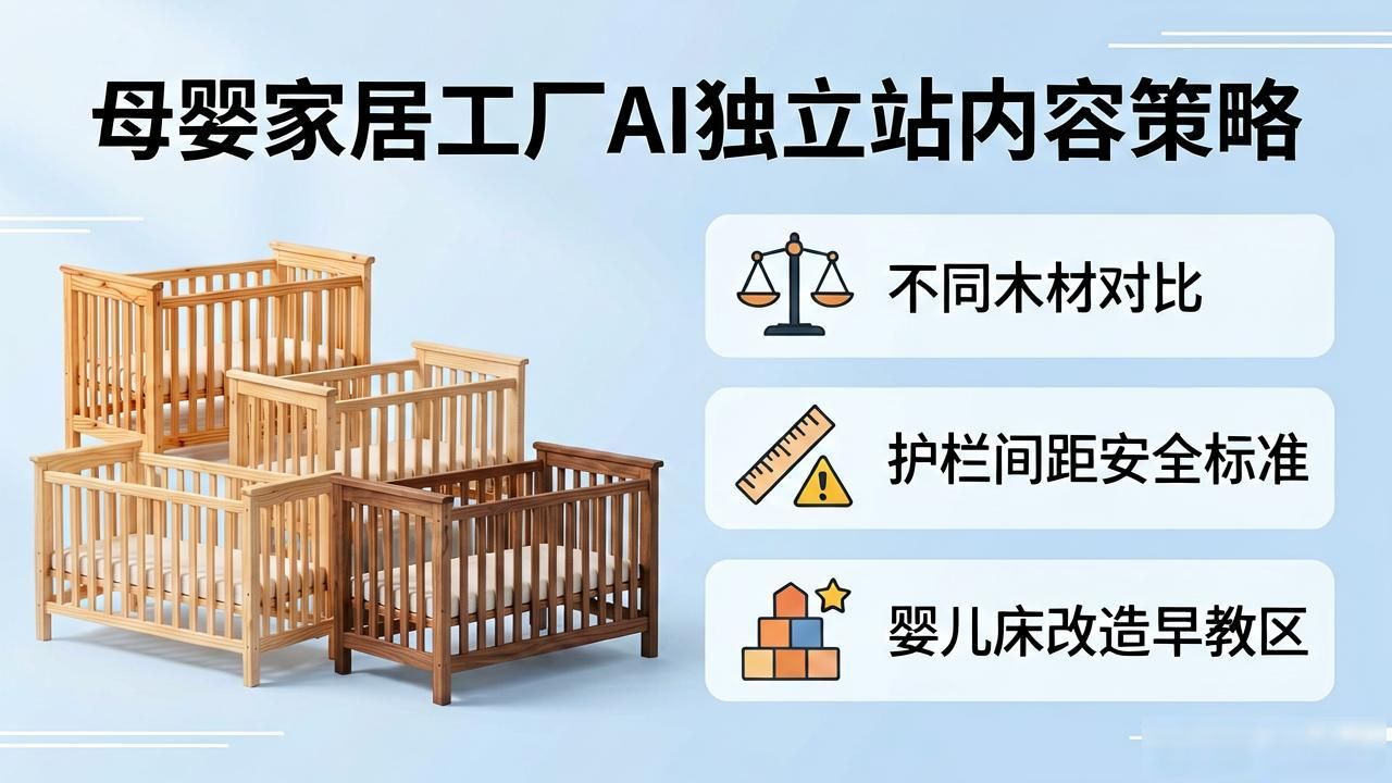母婴产品生产工厂_母婴家居用品工厂AI GEO独立站内容方案_母婴用品店设计