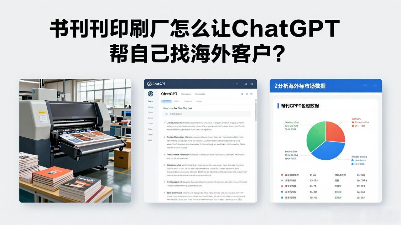 国外印刷公司_书刊印刷厂如何被ChatGPT推荐给海外客户_国外出版图书在国内印刷