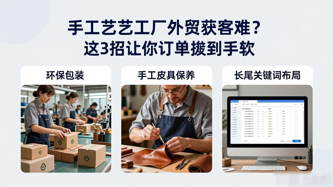 工艺品外贸业务员_工艺品外贸一般有多少利润_手工艺品工厂外贸获客