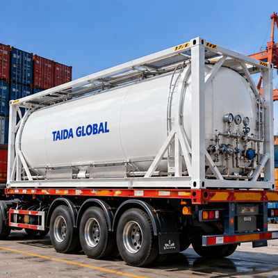 20-ft Cryogenic ISO Tank Container for Liquid Nitrogen