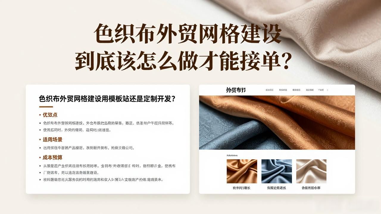 色织布行业_色织布工艺流程_色织布外贸网站建设