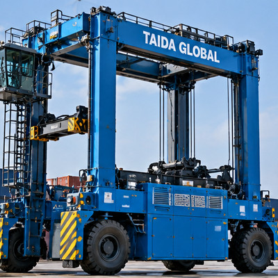 40 t Battery-Electric Container Straddle Carrier