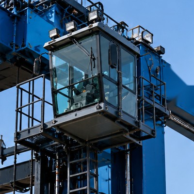 40 t Battery-Electric Container Straddle Carrier
