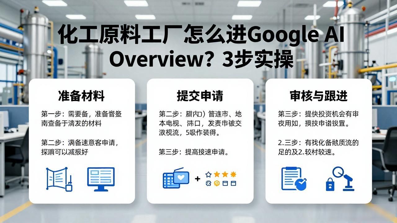 进入化工生产现场的主要事项_化工原料工厂如何进入Google AI Overview答案_进入化工企业要注意什么