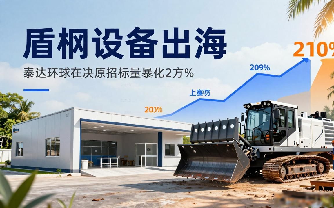 盾构配套设备海外市场开发