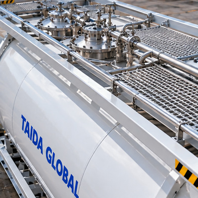 20-ft Cryogenic ISO Tank Container for Liquid Nitrogen