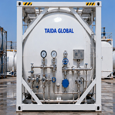 20-ft Cryogenic ISO Tank Container for Liquid Nitrogen