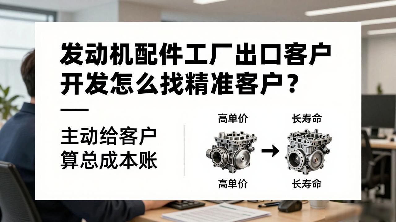 发动机配件供应单价_汽车配件出口怎么做_发动机配件工厂出口客户开发
