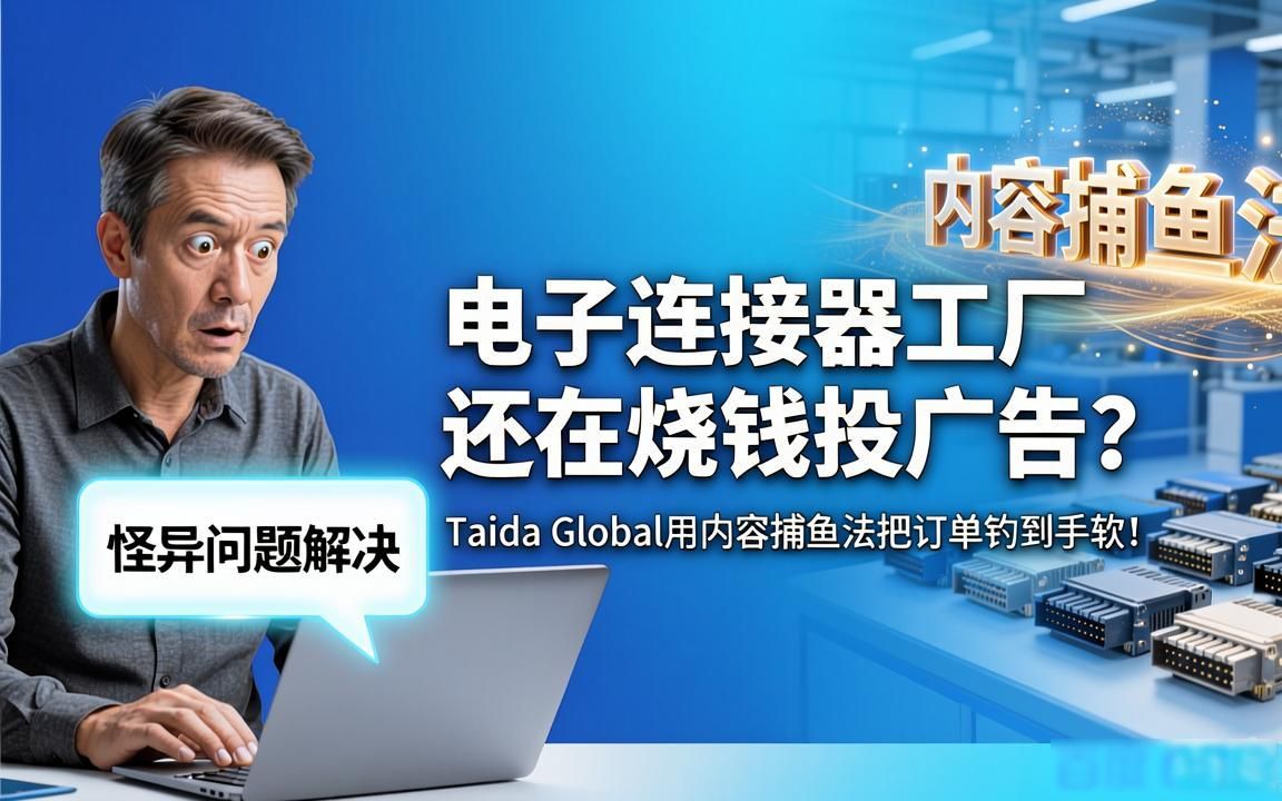 电子连接器工厂外贸SEO获客