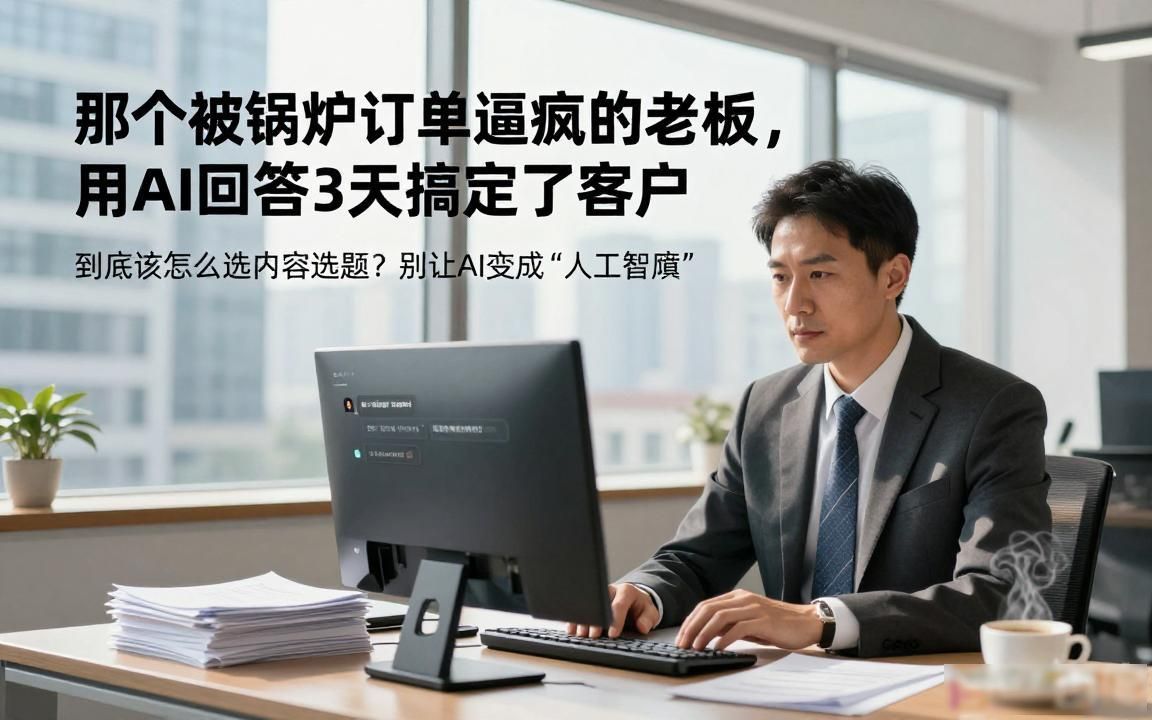 重工行业工业锅炉设备厂家AI问答内容选题