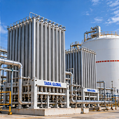 1,000 Nm³/h Ambient-Air LNG Vaporizer