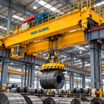 50 t × 24 m Electromagnetic overhead crane