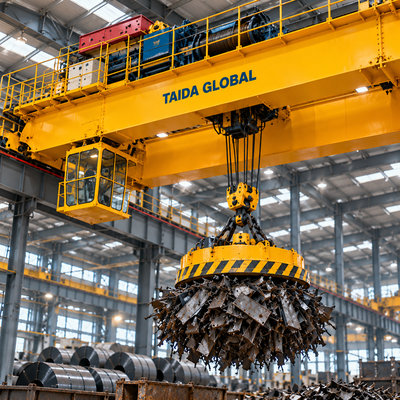 50 t × 24 m Electromagnetic overhead crane