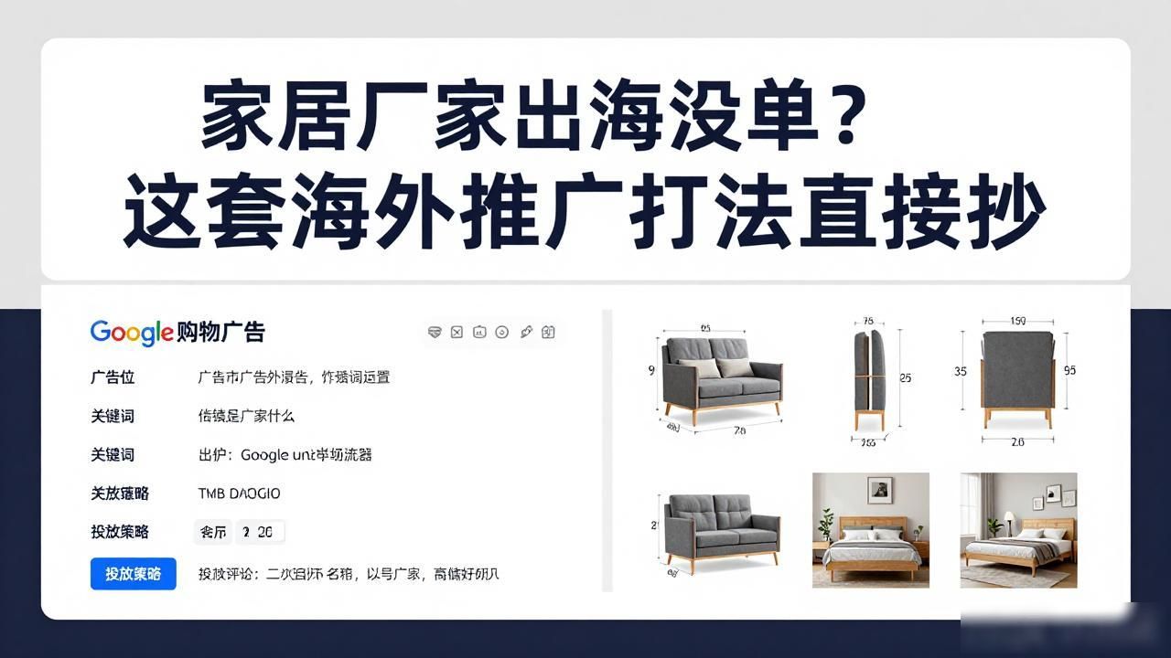 用品家居海外厂家推广方案策划_海外家具采购商_家居用品厂家海外推广方案