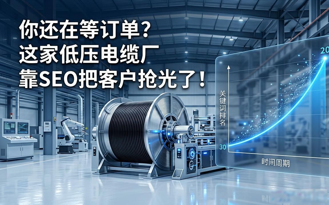 低压电缆工厂外贸SEO获客