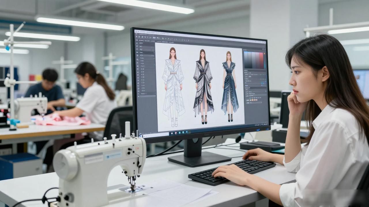 女装工厂AI GEO独立站内容方案_ai女装服装品牌_独立方案举例