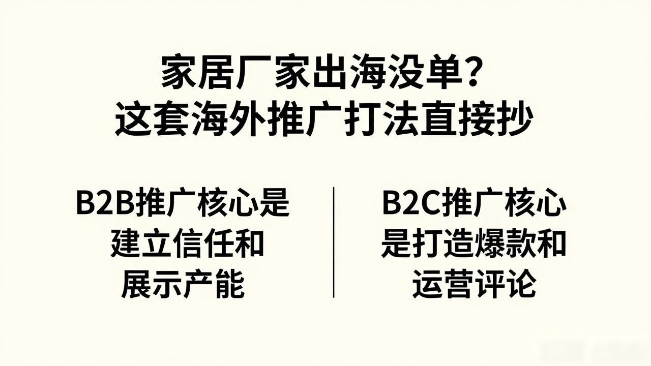 用品家居海外厂家推广方案策划_海外家具采购商_家居用品厂家海外推广方案