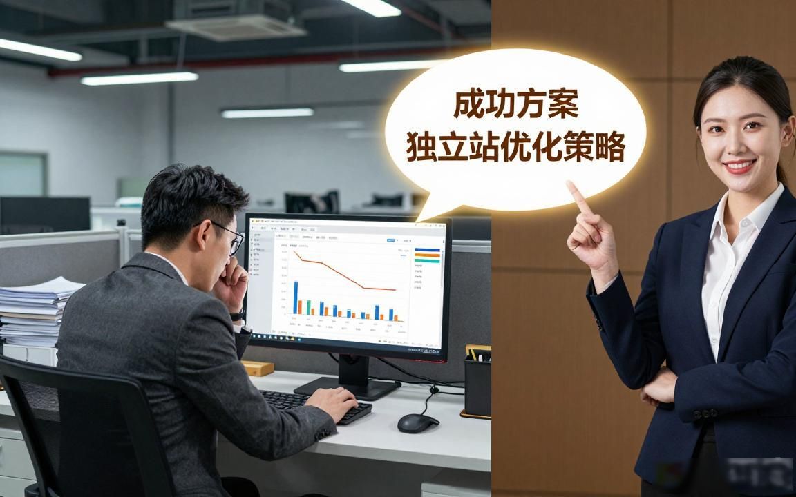 水晶礼品工厂外贸独立站获客