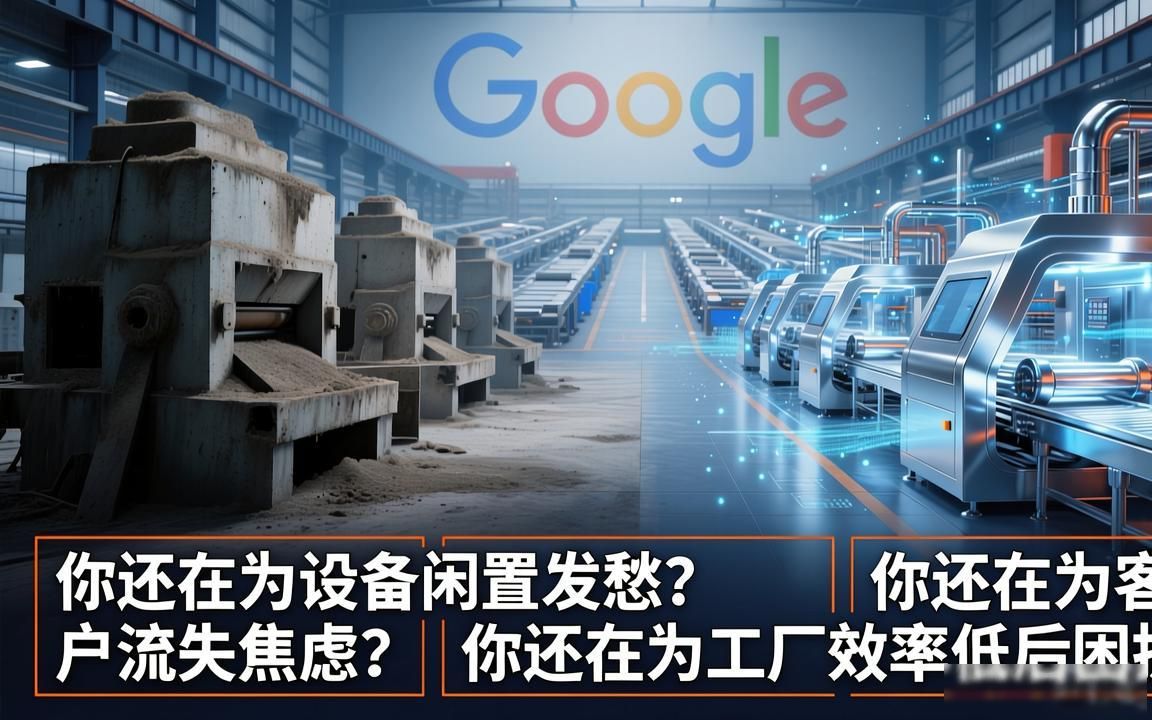 水泥生产设备工厂Google推广获客