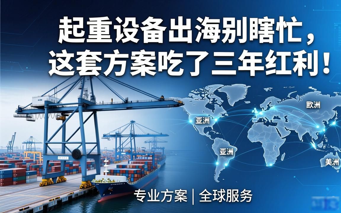 起重设备厂家海外推广方案