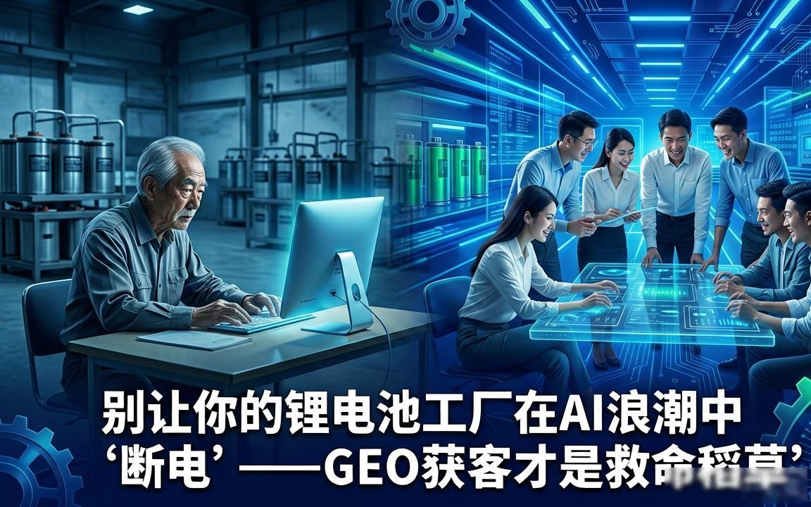 锂电池工厂怎么做AI GEO获客