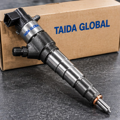 Common-Rail Fuel Injector for Heavy-Duty Trucks