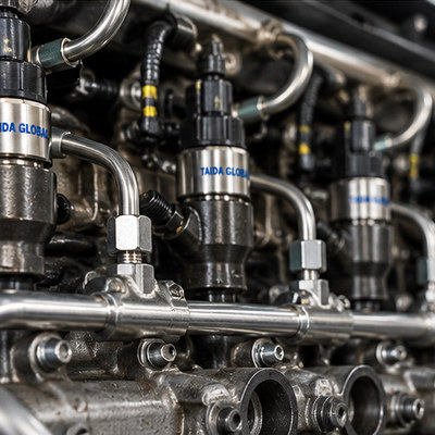 Common-Rail Fuel Injector for Heavy-Duty Trucks
