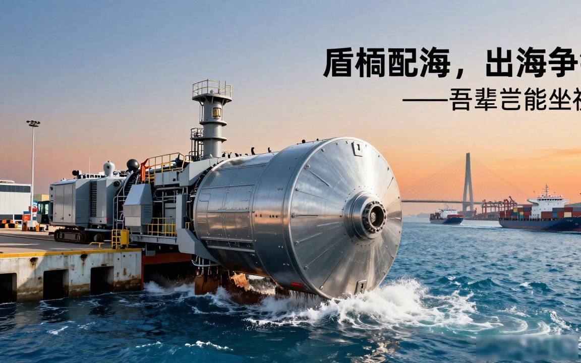 盾构配套设备产品外贸推广
