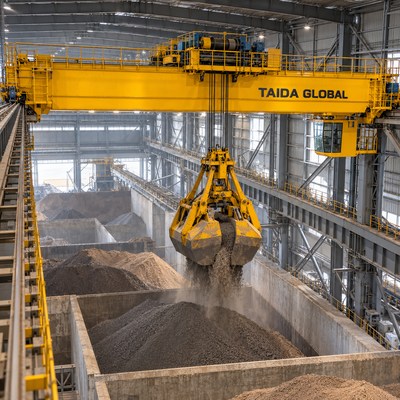 16 t × 22 m Grab Bucket Overhead Crane