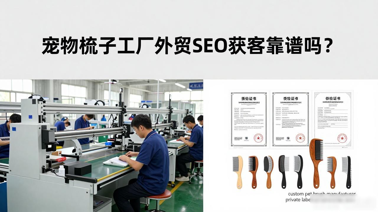 外贸仿品seo产品图片得推广_宠物梳子工厂外贸SEO获客_宠物梳子品牌