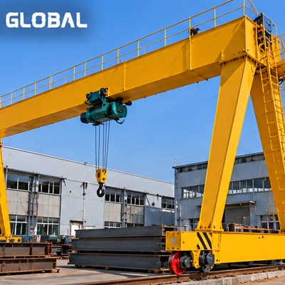 5 t × 12 m Single-Girder Gantry Crane