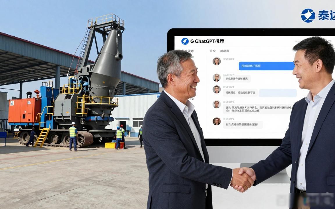 矿山机械工厂如何被ChatGPT推荐给海外客户