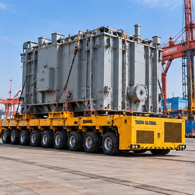 4-Garis As Transporter Modular Bergerak Mandiri