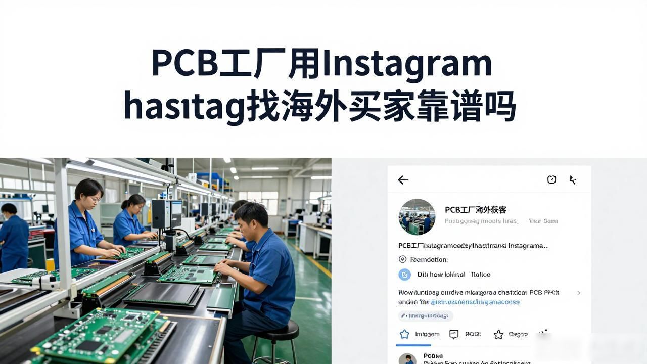 PCB工厂Instagram hashtag找海外买家_ins外贸找客户_海外买家账号注册流程