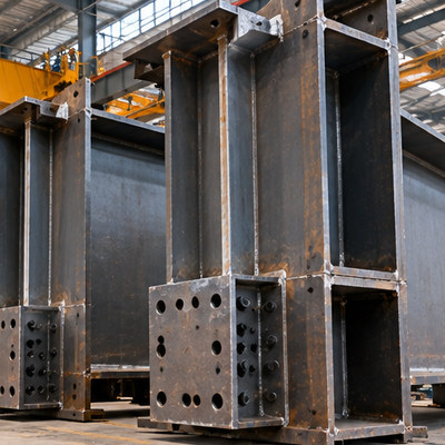 大型焊接H型钢承重柱｜工业厂房承重柱与多层楼框架柱｜工程询价/制造检验｜TAIDA GLOBAL钢结构采购