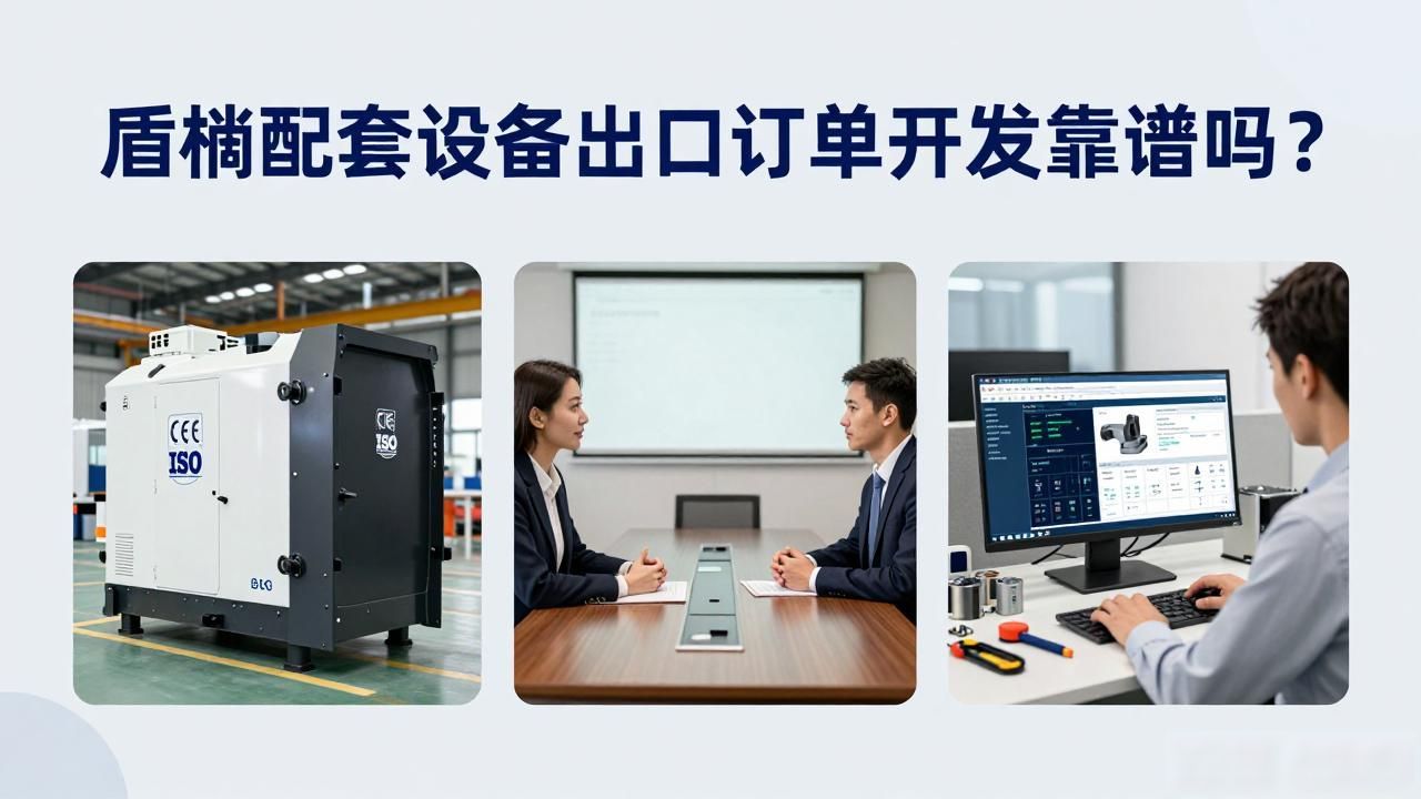 盾构配套设备出口订单开发_盾构后配套设备_中国出口盾构机