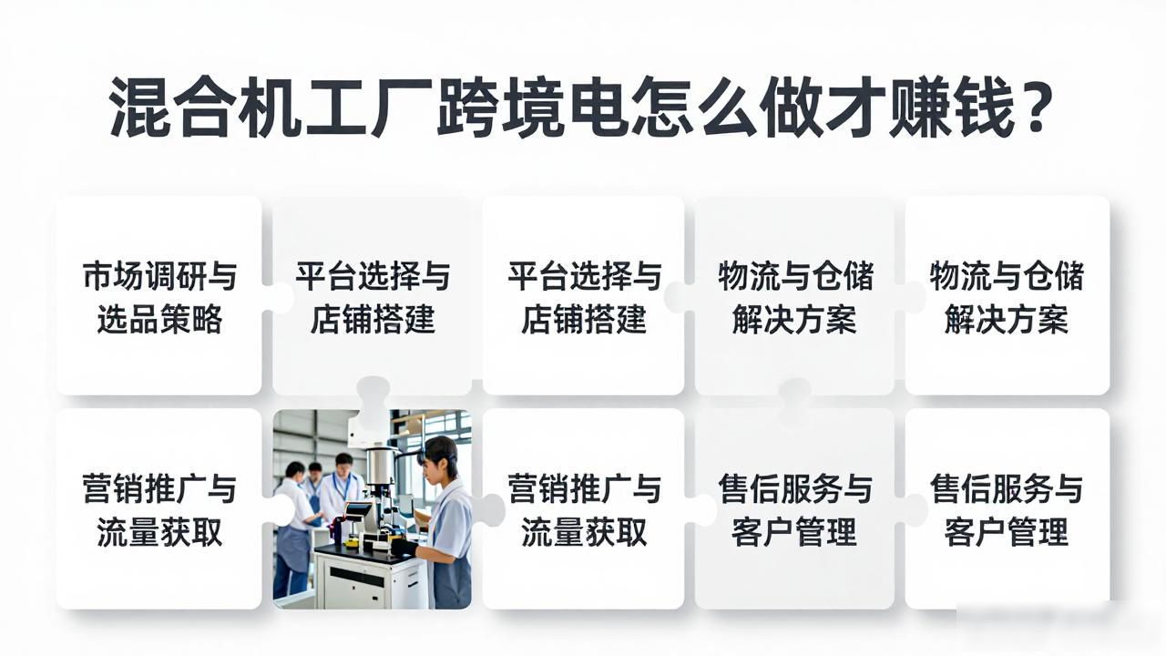 混合机工厂跨境电商怎么做_跨境电商合作_跨境电商商机