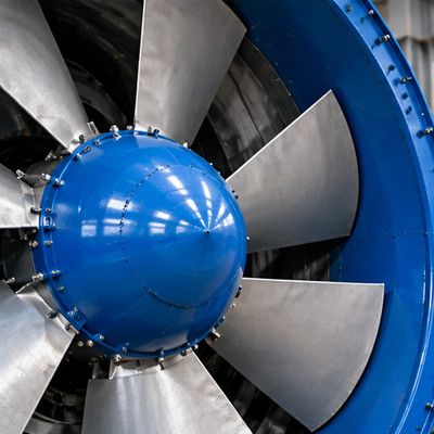 Single Stage Auxiliary Mine Fan
