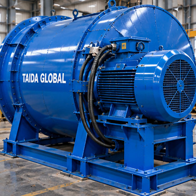 Single Stage Auxiliary Mine Fan