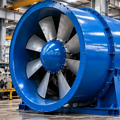 Single Stage Auxiliary Mine Fan