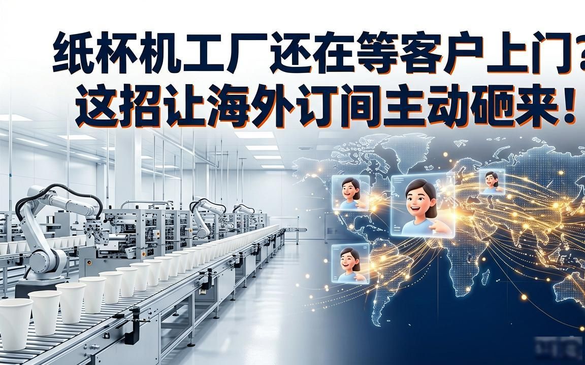 纸杯机工厂外贸SEO获客
