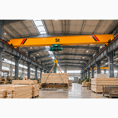 农机制造车间5吨19.5米单梁桥式起重机