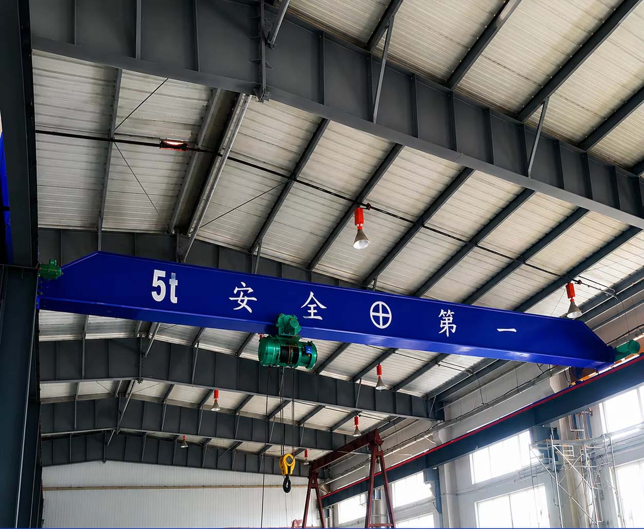 1-16吨单梁桥式起重机｜防过载保护工业起重设备