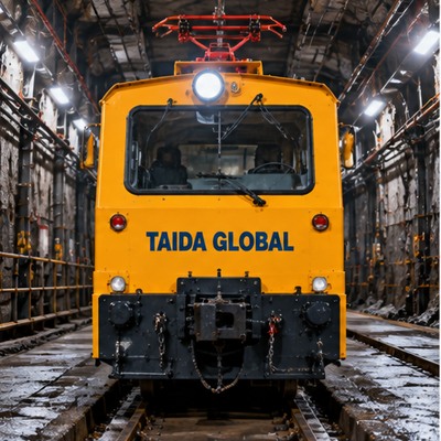 Underground Overhead Wire Locomotive