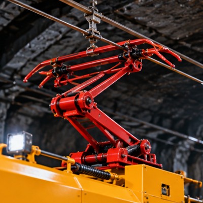 Underground Overhead Wire Locomotive